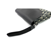 Dior Pochette Saddle A5 Pelle e Tela Oblique