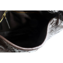 Bottega Veneta Hop Piccola Pelle Marrone