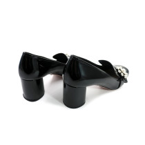 Prada Mocassino Vernis Nero