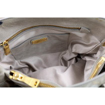 Miu Miu Shopping Pelle Grigia
