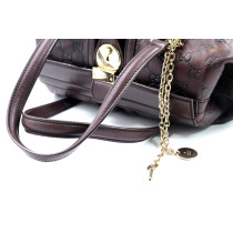 Gucci Bauletto Pelle Marrone