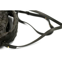 Bottega Veneta Hop Mini Pelle Verdone