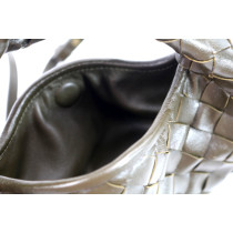 Bottega Veneta Hop Mini Pelle Verdone