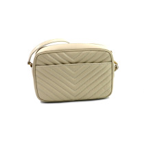 Saint Laurent Camera Bag Pelle Panna