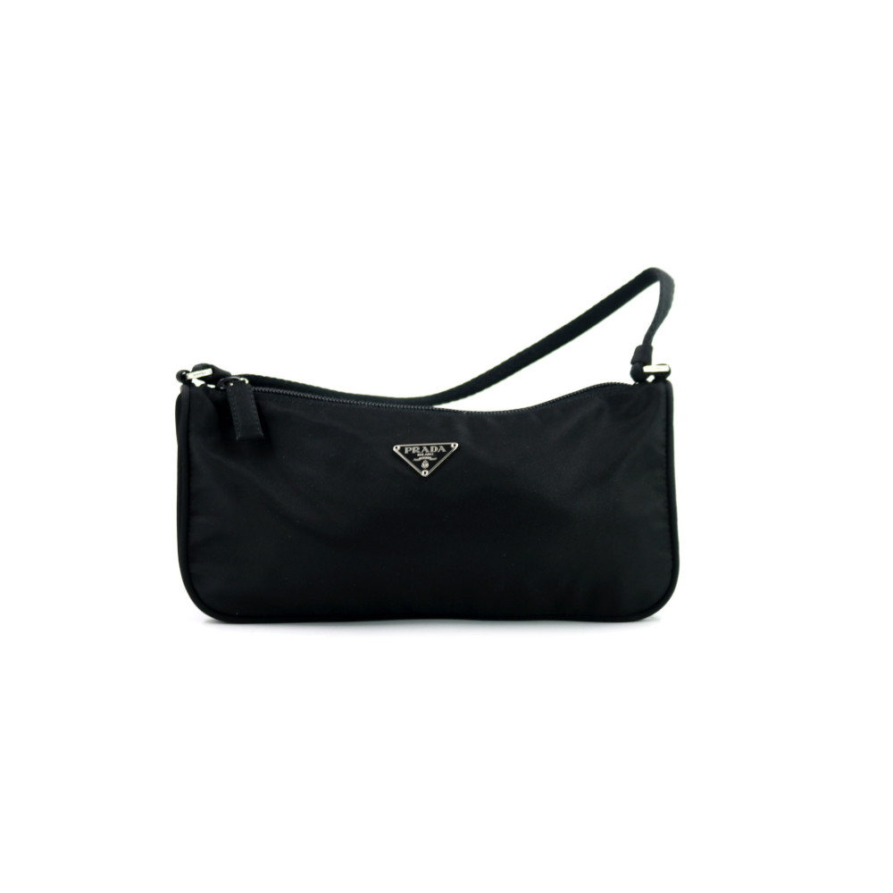 Prada Pochette Tela Nera
