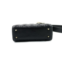 Dior Lady Mini Pelle Nera