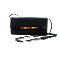 Gucci Bamboo Pochette GG Nero