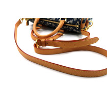 Louis Vuitton Speedy 25 Bandouliere Denim Blu