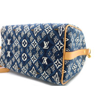 Louis Vuitton Speedy 25 Bandouliere Denim Blu