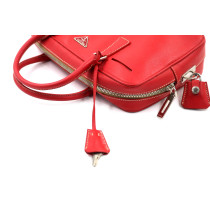 Prada Borsa a Mano Pelle Rossa