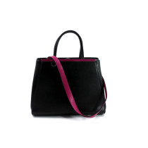 Fendi 2Jour Pelle Nera e Fucsia
