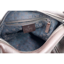 Gucci Borsa a Spalla in Pelle Marrone