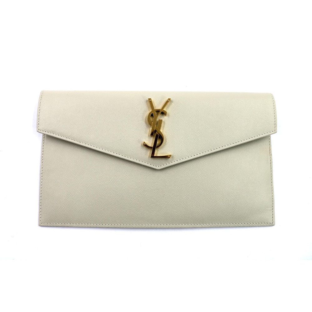 Saint Laurent Uptown Pelle Panna