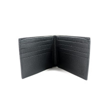 Gucci Portafoglio Bi-Fold Marmont Pelle Nera