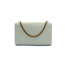 copy of Saint Laurent Kate Media Pelle Bianca