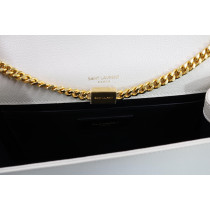 copy of Saint Laurent Kate Media Pelle Bianca