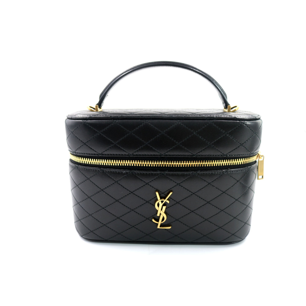 Saint Laurent Gaby Vanity Bag Pelle Nera