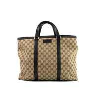 구찌 쇼핑 토트 GG 베이지