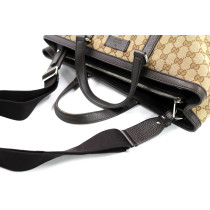 구찌 쇼핑 토트 GG 베이지