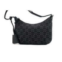 Gucci Horsebit Slim GG Denim Nera