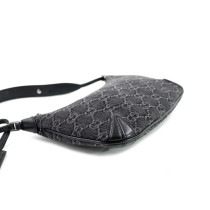 Gucci Horsebit Slim GG Denim Nera