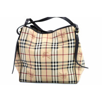 Burberry Tote Bag Canterbury Check Beige