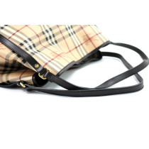 Burberry Tote Bag Canterbury Check Beige
