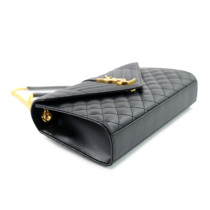 Saint Laurent Envelope Pelle Nera