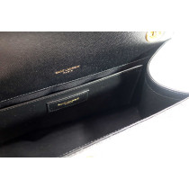 Saint Laurent Envelope Pelle Nera