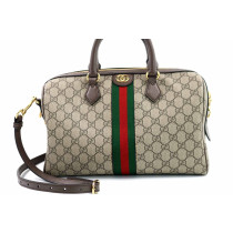 Gucci Bauletto Ophidia Misura Grande GG Beige