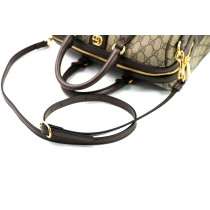 Gucci Bauletto Ophidia Misura Grande GG Beige