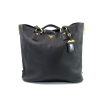 Prada Shopping Pelle Nera
