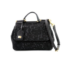 Dolce & Gabbana Miss Sicily Pelle e Pizzo Nero