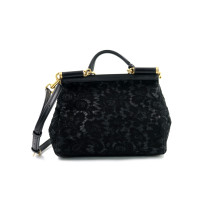 Dolce & Gabbana Miss Sicily Pelle e Pizzo Nero