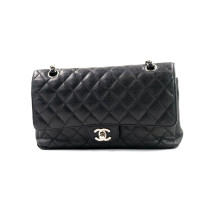 Chanel Classica Media Pelle Nera