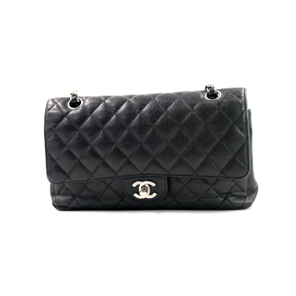 Chanel Classica Media Pelle Nera
