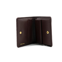 Miu Miu Portafoglio Pelle Bordeaux