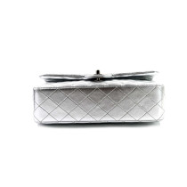 Chanel Classica 25 Pelle Argento