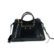 Balenciaga Neo City Black Leather