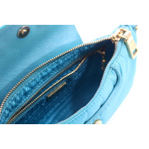 Prada Tracolla Tela Turchese