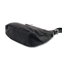 Fendi Shopping Tela e Pelle Nera