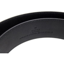 Gucci Cintura Blondie Pelle Nera