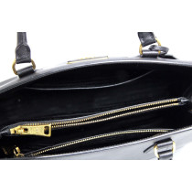 Prada Galleria Medium Pelle Saffiano Nera