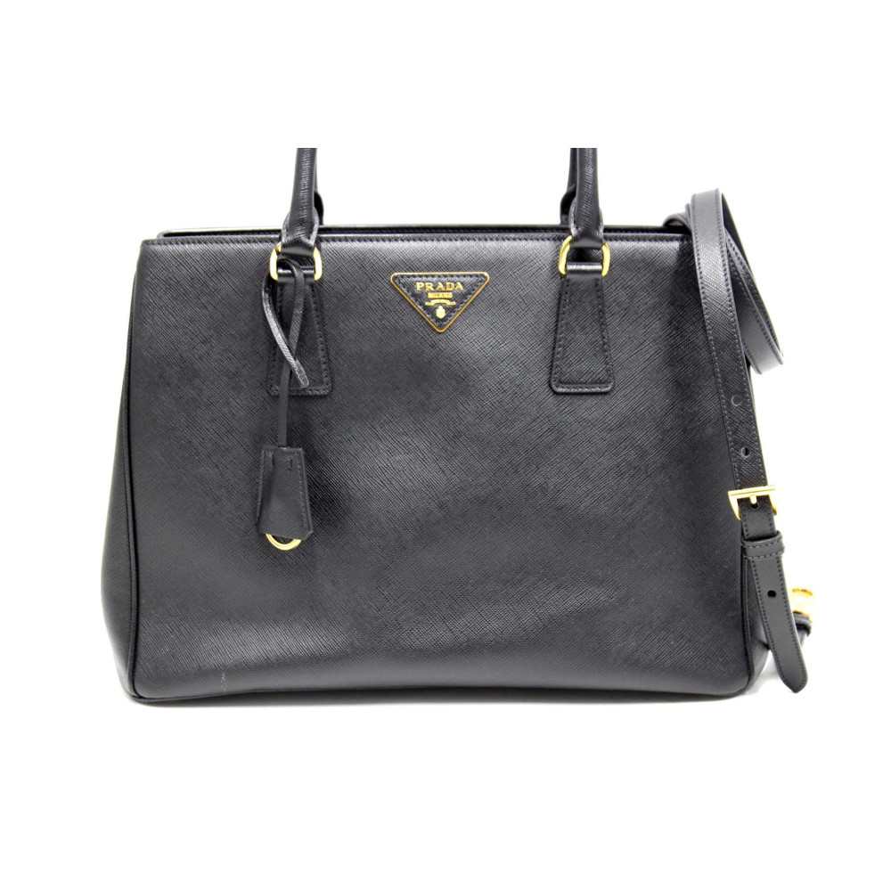 Prada Galleria Medium Pelle Saffiano Nera