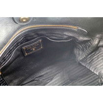 Prada Shopping Tote Cuir Noir