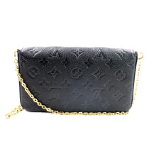 Louis Vuitton Felicie Pochette Pelle Nera
