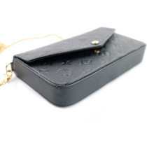 Louis Vuitton Felicie Pochette Pelle Nera