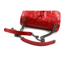 Saint Laurent Niki Baby Pelle Rossa
