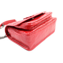 Saint Laurent Niki Baby Pelle Rossa