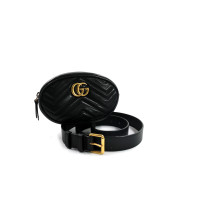 Gucci Marsupio Marmont Matelassè Belt Bag Pelle Nera